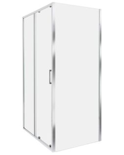 Cabine De Douche Yoro 80 X 100 X 185 Cm Argenté