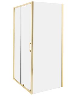 Cabine De Douche Yoro 80 X 100 X 185 Cm Doré