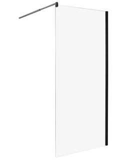 Parois De Douche Ahaus 90 X 190 Cm Noir