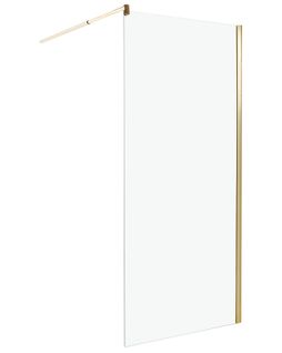 Parois De Douche Ahaus 90 X 190 Cm Doré