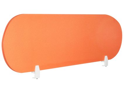 Paravent De Bureau 160 X 40 Cm Orange Sparky
