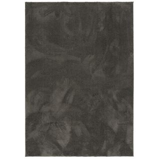 Tapis à Poils Longs Silky 80x150cm Anthracite