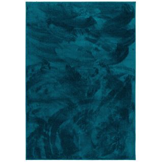 Tapis à Poils Longs Melia 160x230cm Bleu Foncé