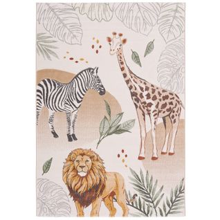 Tapis Maui Kids Pour Enfants Girafe Zebra 200x290cm