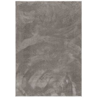 Tapis à Poils Longs Silky 80x150cm Gris