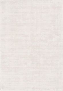 Tapis Janelle Élégant Salon Viscose, Blanc Cassé, 200 Cm Rond