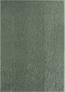 Tapis Foxy Shaggy Uni Lavable Antidérapant, Vert, 200x290 Cm