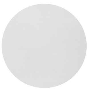 Tapis Cosy Moderne Fourrure Douillet Lavable, Blanc, 200 Cm Ronde