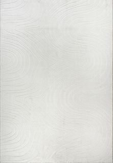 Tapis Rio Salon Antidérapant Océan, Crème, 120x160 Cm