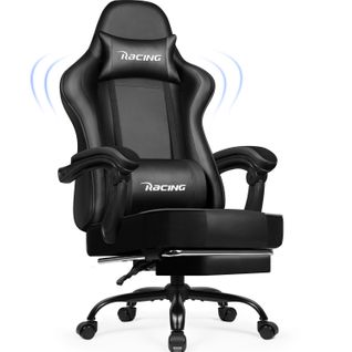 Chaise Gaming Ergonomique, Fauteuil Gamer Avec Soutien Lombaire, Repose-pieds Extensible, 150 Kg.
