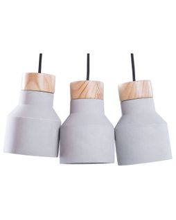 Lampe Suspension Baht Béton Gris