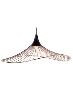 Lampe Suspension Mazaro Métal Cuivré