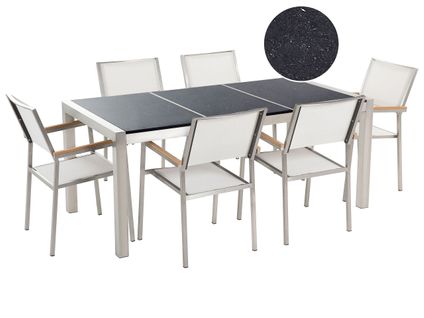 Set De Salle à Manger Pierre Blanc Grosseto