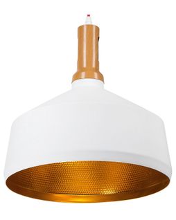Lampe Suspension Sepik Métal Blanc
