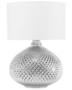 Lampe à Poser Madon Verre Argenté