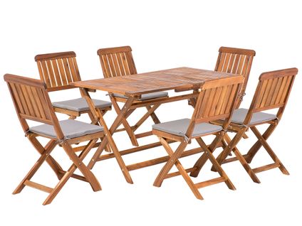 Set De Salle à Manger Bois Solide Bois Foncé Cento