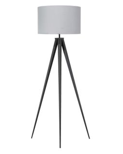 Lampadaire Stiletto Métal Gris