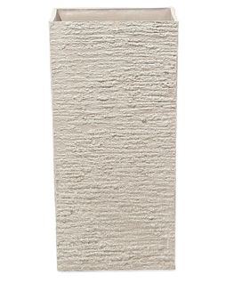 Pot De Fleurs Beige 30 X 30 X 60 Cm Gaza