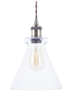 Lampe Suspension Bergantes Verre Transparent