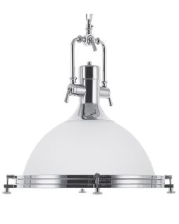 Lampe Suspension Ebron Verre Blanc