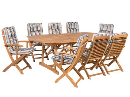Set De Salle à Manger Bois Solide Multicolore Maui