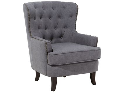 Fauteuil Gris Foncé Viborg