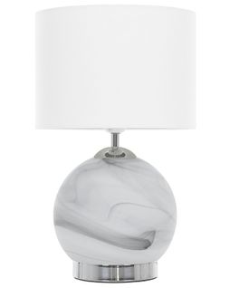 Lampe à Poser Uele Métal Marbre Gris