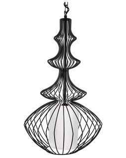 Lampe Suspension Kolva Métal Noir