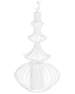 Lampe Suspension Kolva Métal Blanc