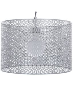 Lampe Suspension Mezen Métal Gris