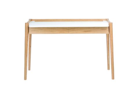 Bureau En Bois Clair Et Blanc - Paristech