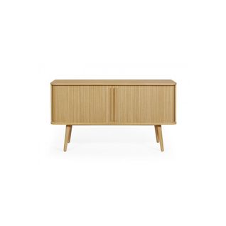 Buffet 2 Portes En Bois Massif "rove" 138cm Chêne