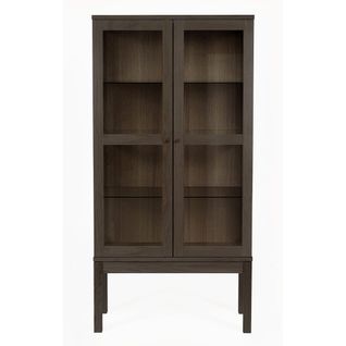 Vitrine 2 Portes "abbeywood" 170cm Marron