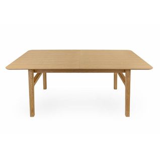 Table à Manger Extensible "butterfly" 180-220cm Chêne