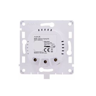 Ajax Interrupteur Intelligent. Relais Pour Un Interrupteur à Touche Double. Le Bouton Est à Command