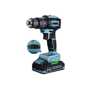 Perceuse Sans Fil 21 V, 24 + 3 Réglages, 3 Vitesses, Max. 40 Nm, Indicateur LED