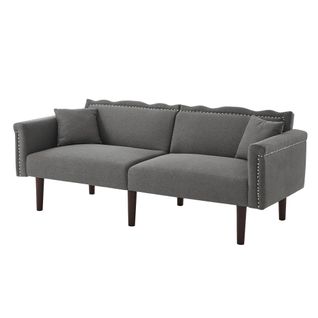 Canapé Convertible 2 Places - Gris