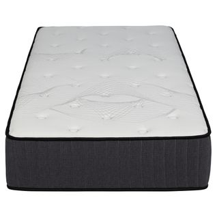 Matelas ressorts 90x190 cm avec 2 cm de mémoire de forme SENZA ép.25 cm