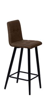 Lot de 2 tabourets de bar H. 63 cm MEVIK vintage