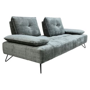 Canapé relax 3 places EVA tissu graphite