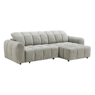 Canapé relax électrique CHARLES II méridienne droite grege