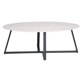 Table basse MODENA Effet marbre blanc