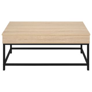 Table basse LEVO Imitation chêne