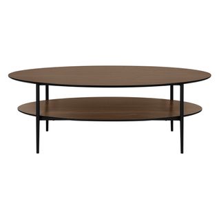 Table basse LUNERA Imitation noyer