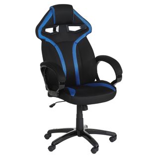 Fauteuil de bureau PRIME 2 Noir et bleu