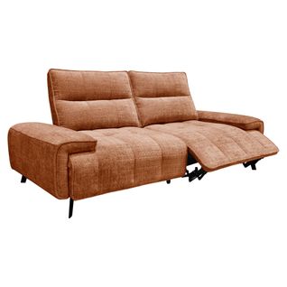 Canapé relax 2 places ALTO gris terra cotta