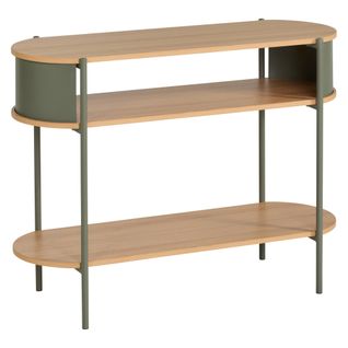 Console L. 100 cm LAETITIA Imitation chêne