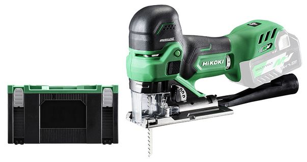 Scie Sauteuse 36v Multivolt (sans Batterie Ni Chargeur) + Coffret Hsc Iii - Hikoki - Cj36dbw2z