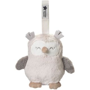 Mini Peluche - Ollie La Chouette - Aide Au Sommeil Nomade - 6 Sons - Rechargeable Par USB - Lavable