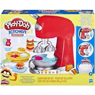 Play-doh Robot Pâtissier, Jouet De Pâte à Modeler Avec Accessoires De Cuisine Factices, Kitchen Cre
